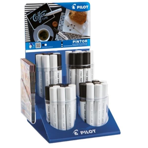 Pilot 007196, Nero, Bianco, Multicolore, 2 colori, Rotondo, …
