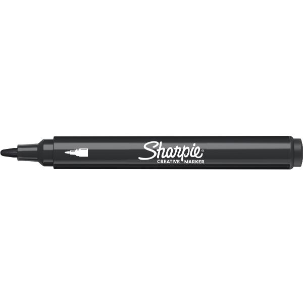Sharpie 2218123, 1 pz, Nero, Rotondo, Inchiostro a …