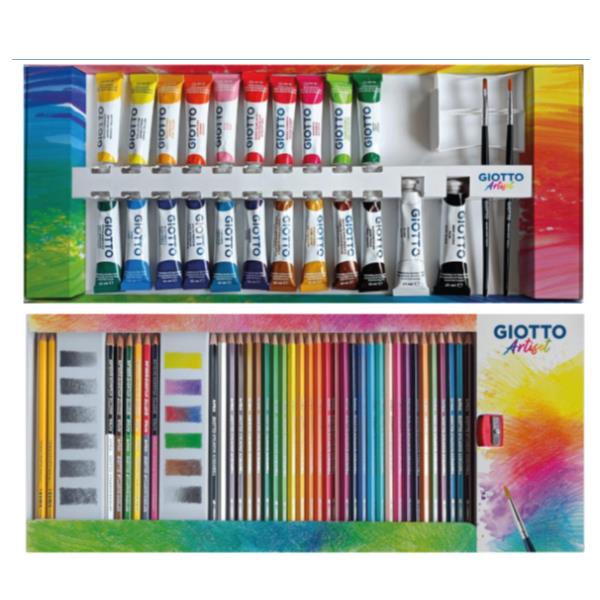 Giotto F270200, Colori, Matita di grafite, Pittura, Pennello …