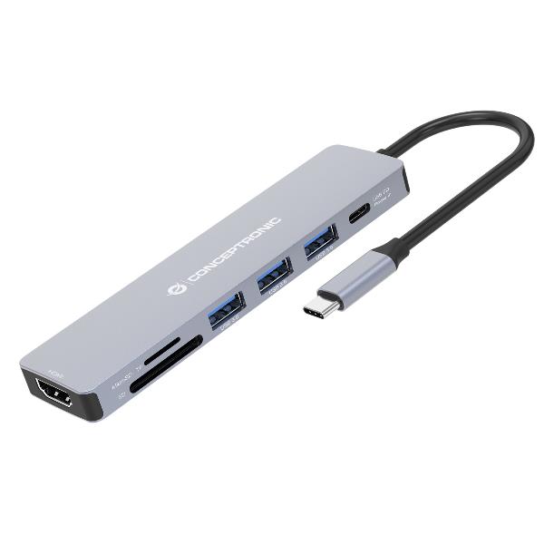 Conceptronic DONN19G, Cablato, USB 3.2 Gen 1 (3.1 …