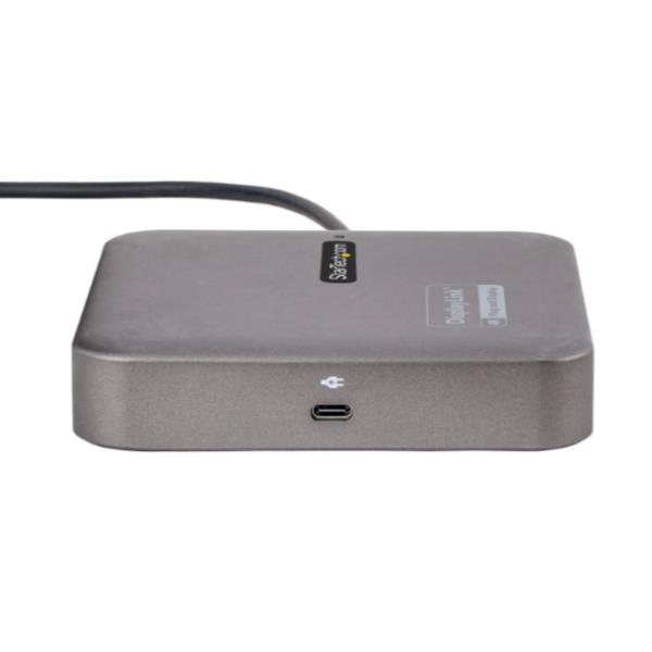 StarTech.com Docking Station USB C, doppia porta HDMI 4K 60Hz compatibile con MacBook Pro (M1/M2/M3/M4) e Windows, hub USB-A/USB-C 10 Gbps,100W PD, GbE, SD, cavo 56cm, Cablato, USB 3.2 Gen 2 (3.1 Gen 2) Type-C, 100 W, 10,100,1000 Mbit/s, Grigio, Space Gray