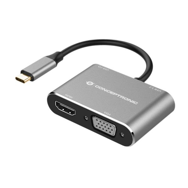 Conceptronic DONN16G, Cablato, USB 3.2 Gen 1 (3.1 …