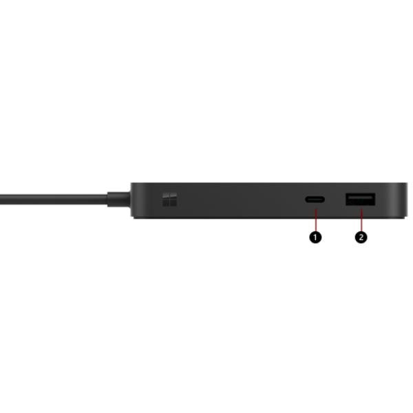 Microsoft Surface USB4 Dock, Cablato, USB4, 1000 Mbit/s, …