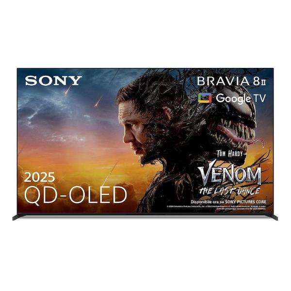 Sony K-65XR8M2, 165,1 cm (65ʺ), 3840 x 2160 Pixel, OLED, Smart TV, Wi-Fi, Nero