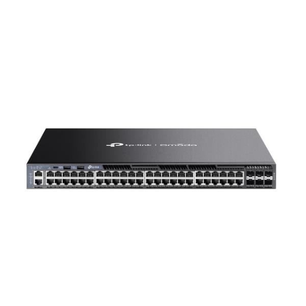 TP-Link Omada SG6654X, Gestito, L3, Gigabit Ethernet (10/100/1000), Montaggio rack, 1U