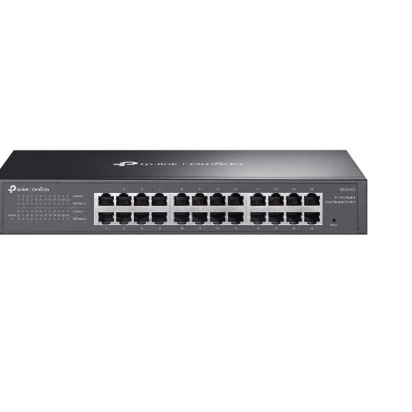 TP-Link Omada ES224G, Gestito, L2, Gigabit Ethernet (10/100/1000), Montaggio rack