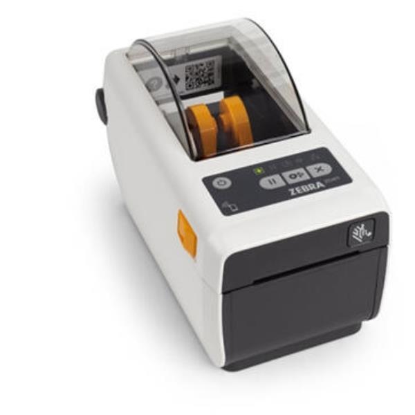 Zebra ZD411d-HC - Stampante per etichette - termico diretto - Rotolo (5,7 cm) - 300 dpi - fino a 102 mm/sec - USB 2.0, LAN, host USB, Bluetooth 4.1