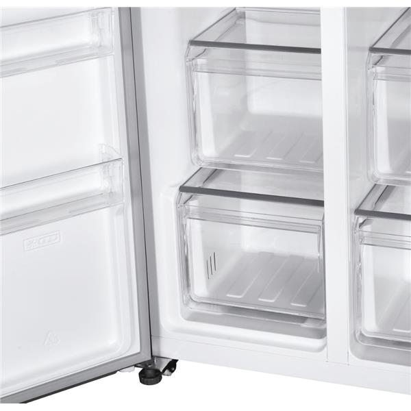Candy CHSBSO-6174XWD, Libera installazione, Porta americana, Acciaio inox, …