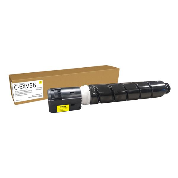 Toner rigenerato Everyday™ di Giallo compatibile con Canon C-EXV58 (3766C002AA), Capacità standard, 60000 pagine, Giallo, 1 pz