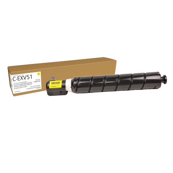 Toner rigenerato Everyday™ di Giallo compatibile con Canon C-EXV51 (0484C002), Capacità standard, 60000 pagine, Giallo, 1 pz