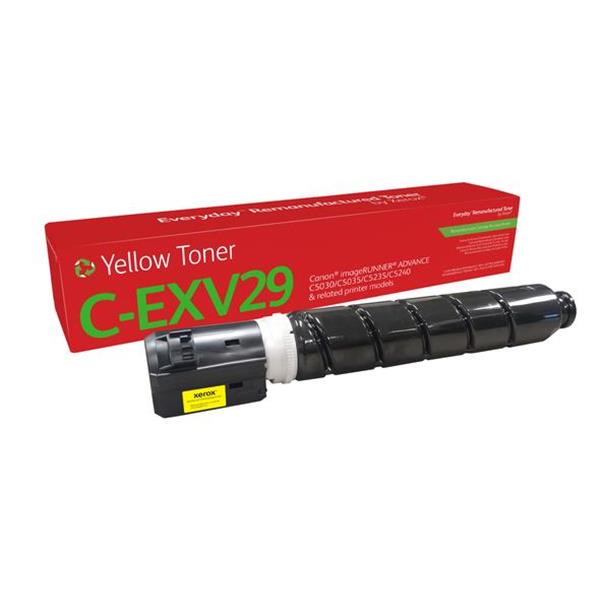 Toner rigenerato Everyday™ di Giallo compatibile con Canon C-EXV29 (2802B002AB), Capacità standard, 27000 pagine, Giallo, 1 pz