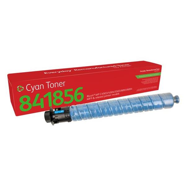 Toner rigenerato Everyday™ di Ciano compatibile con Ricoh 841856, Capacità standard, 22500 pagine, Ciano, 1 pz