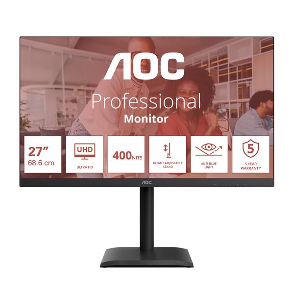 AOC E4 U27E4CV, 68,6 cm (27ʺ), 3840 x …