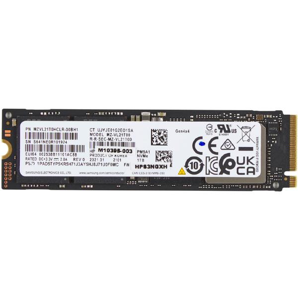 HP Unità SSD PCIe-4x4 da 4 TB, Business, 232 mm, 148 mm, 10 mm, 60 g, 0 - 70 °C