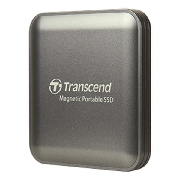 Transcend ESD420, 1 TB, USB tipo-C, 2000 MB/s, 20 Gbit/s, Protezione della password, Grigio