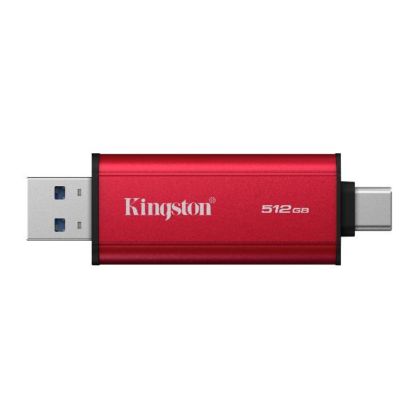 Kingston Technology 512GB Dual USB-A/C Portable SSD, Up …