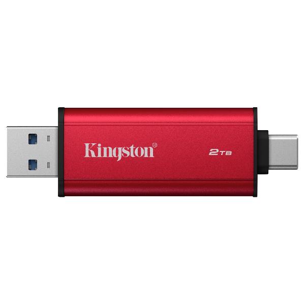 Kingston Technology 2TB Dual USB-A/C Portable SSD, Up …