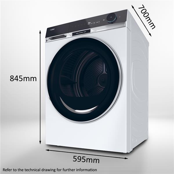 Haier asciugatrice - HD90-A3Q397U1-S