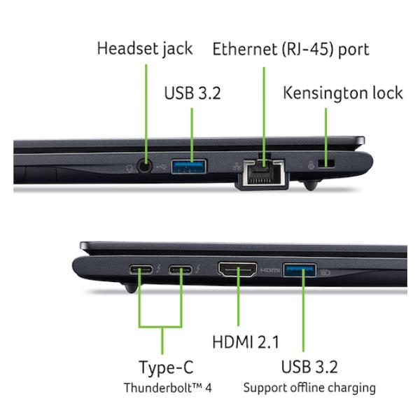 Acer TravelMate P4 TMP414-55-TCO-7470, Intel Core Ultra 7, …