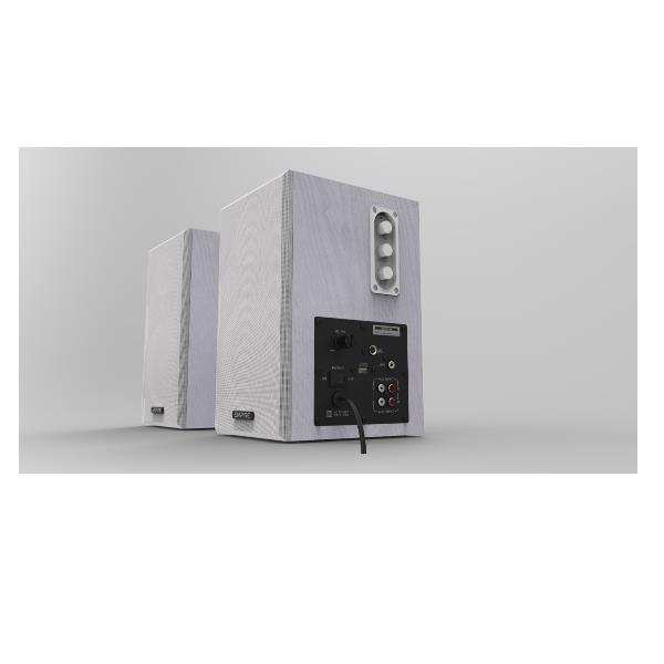 Empire Media WB-100 MIC, Cablato, 100 W, 60 - 20000 Hz, Bianco