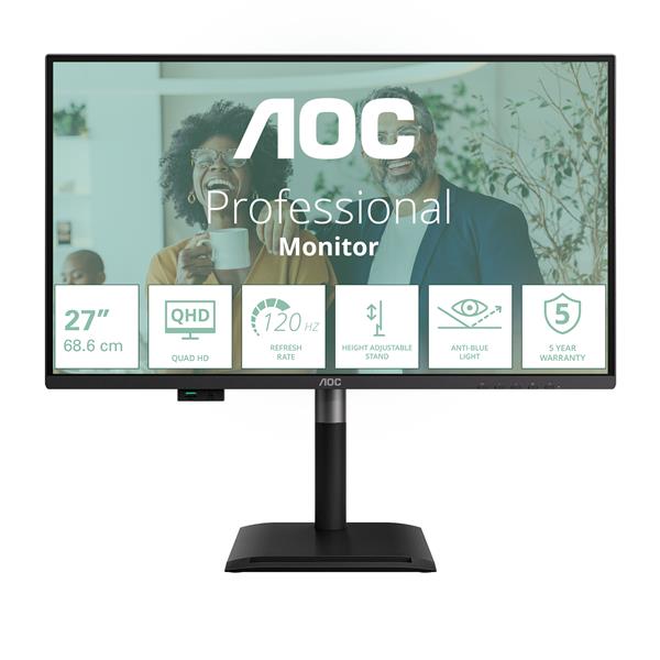AOC Q27P4CV, 68,6 cm (27ʺ), 2560 x 1440 …
