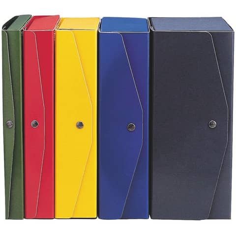 Rexel King Mec Project 8 - Cartella a scatola - larghezza dorsale 80 mm - per 250 x 350 mm - verde