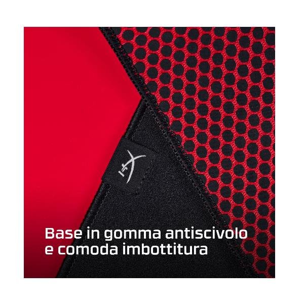 HyperX Pulsefire Mat Gaming - Tappetino per mouse - extra large - nero - per OMEN 45L by HP; Victus 15L by HP; Victus by HP Laptop 15, 16; Laptop 17; Pavilion 24
