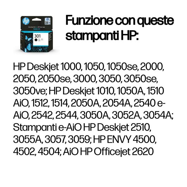 HP 301 - 3 ml - nero - …