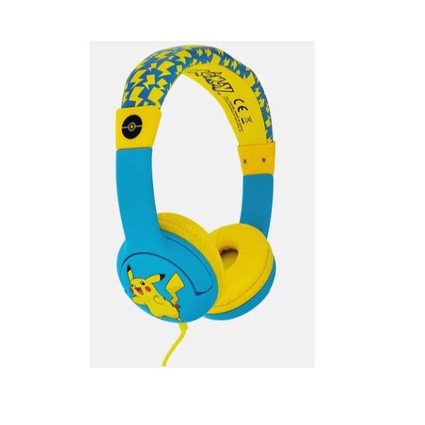 OTL Pokemon Pikachu - Cuffie - on-ear - cablato - jack 3,5 mm