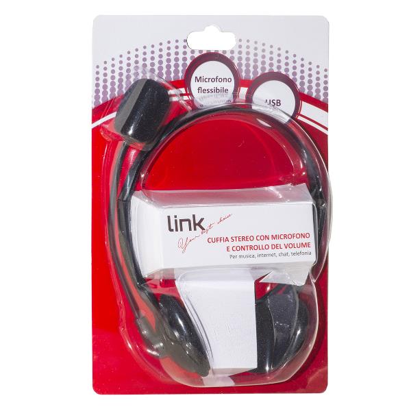 Link LKHS01 - Cuffie con microfono - on-ear …