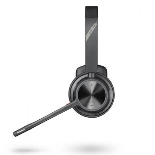 Poly Voyager 4310-M UC - Voyager 4300 UC series - cuffie con microfono - over ear - Bluetooth - senza fili - eliminazione rumore attivata - nero