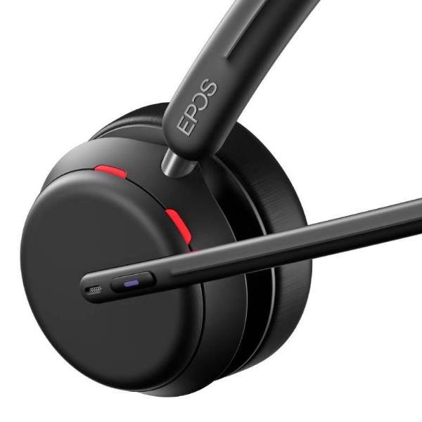 EPOS IMPACT 1060T ANC - Cuffie con microfono - over ear - Bluetooth - senza fili, cablato - eliminazione rumore attivata