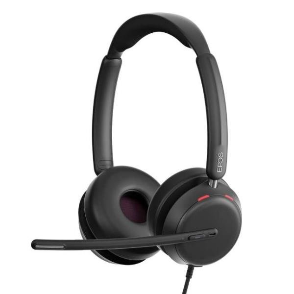 EPOS IMPACT 860T ANC - Cuffie con microfono - over ear - cablato - eliminazione rumore attivata - USB-C - Certificato per i team Microsoft