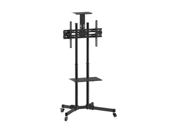 equip - Carrello - per pannello piatto/dotazione AV - acciaio - dimensione schermo: 37"-70"