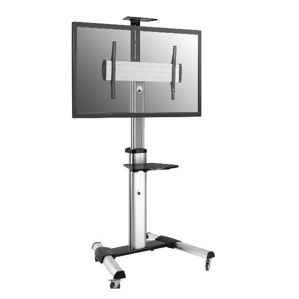 equip - Carrello - per pannello piatto/dotazione AV - Alluminio - dimensione schermo: 37"-70"