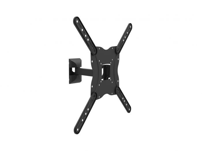 Equip Pro - Staffa - pivotante - per pannello piatto - acciaio - nero - dimensione schermo: 23"-55" - installabile a parete
