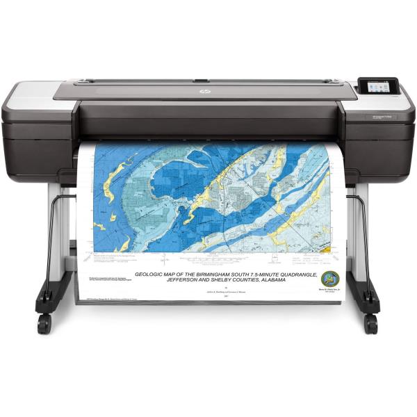 HP DesignJet T1700dr PostScript - 44" stampante grandi formati - colore - ink-jet - 1118 x 1676 mm - 2400 x 1200 dpi - fino a 0.55 min/pagina - capacità 2 rotoli - Gigabit LAN, host USB - taglierina