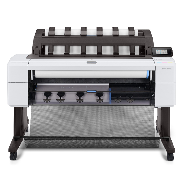 HP DesignJet T1600dr PostScript - 36" stampante grandi formati - colore - ink-jet - Rotolo (91,4 cm x 91,4 m), 914 x 1219 mm - 2400 x 1200 dpi - fino a 0.32 min/pagina (mono) / fino a 0.32 min/pagina (colore) - capacità 2 rotoli - Gigabit LAN - taglierina