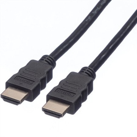 rotronic - Cavo HDMI con Ethernet - HDMI maschio a HDMI maschio - 1 m - schermato - nero (pacchetto di 120)