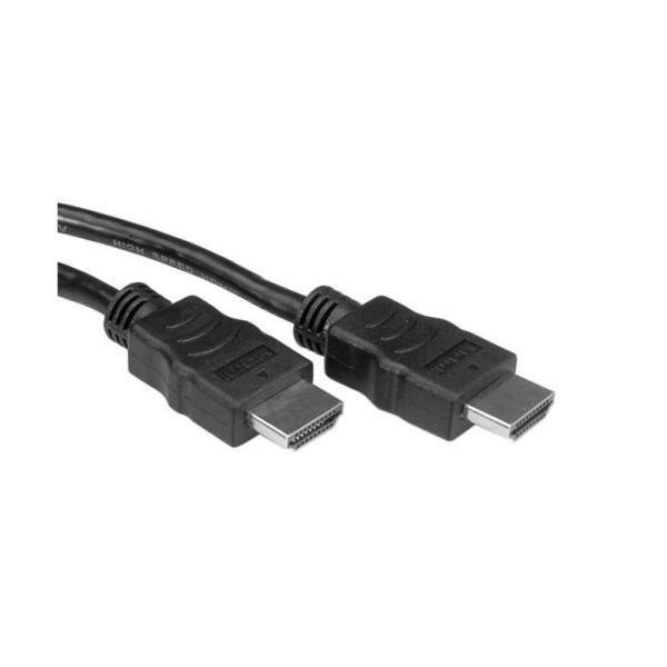 rotronic - Cavo HDMI con Ethernet - HDMI maschio a HDMI maschio - 3 m - schermato - nero (pacchetto di 60)
