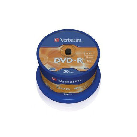 Verbatim - 50 x DVD-R - 4.7 GB …