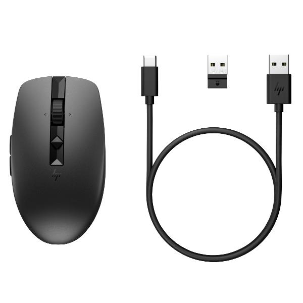 HP 715 - Mouse - multidispositivo, ricaricabile - …