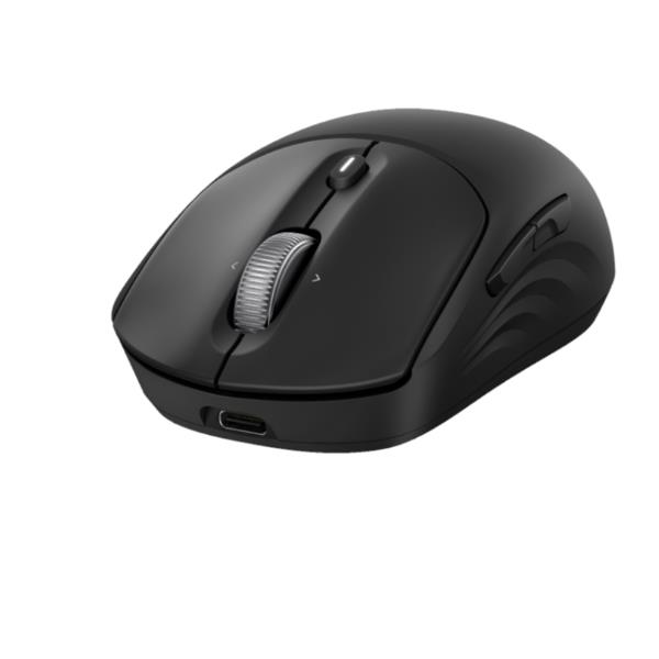HP Mouse wireless silenzioso 400, Ambidestro, RF senza fili + Bluetooth, 6000 DPI, Nero