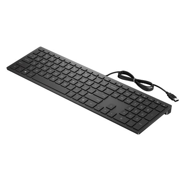 HP Pavilion 300 - Tastiera - USB - italiana - nero jet - per Pavilion 24, 27, 590, 595, TP01