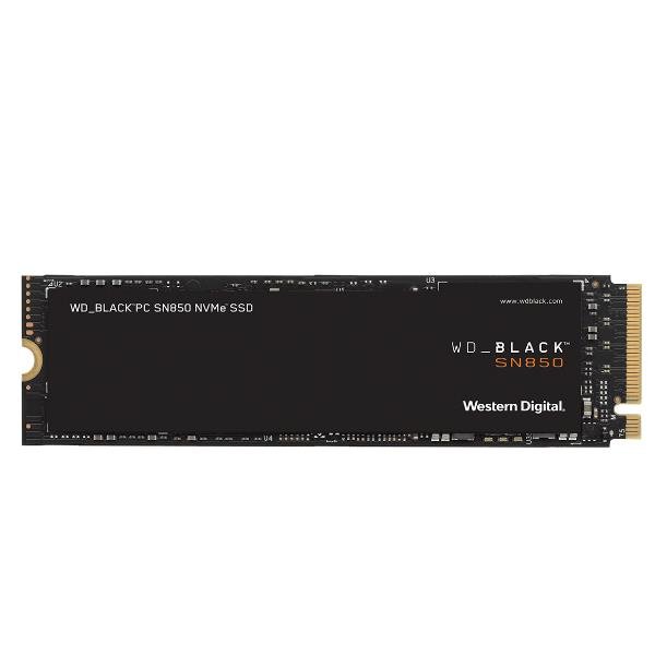 WD Black SN850 NVMe SSD WDS200T1XHE - SSD - 2 TB - interno - M.2 2280 - PCIe 4.0 x4 (NVMe)