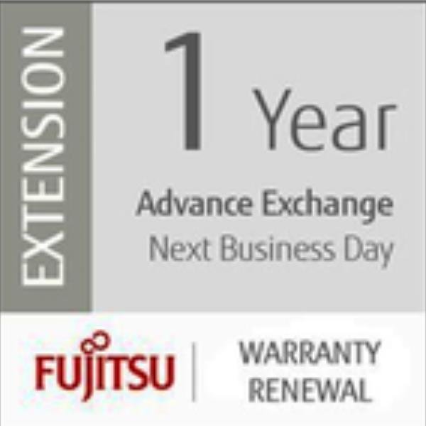 Ricoh Scanner Service Program 1 Year Warranty Renewal for Fujitsu Mobile Scanners - Contratto di assistenza esteso (rinnovo) - sostituzione - 1 anno - spedizione - 8x5 - tempo di risposta: NBD - per ScanSnap iX100, S1100i, S1300i