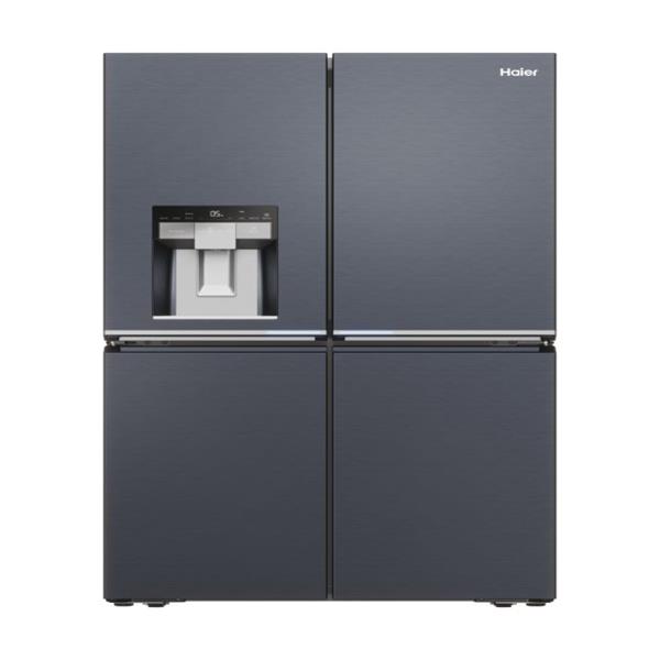 Haier frigorifer 4 porte, libera installazione, classe E, nero
