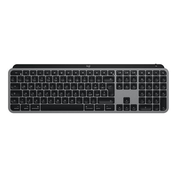 Logitech MX Keys S for Mac tastiera Casa Bluetooth QWERTY Italiano Grigio