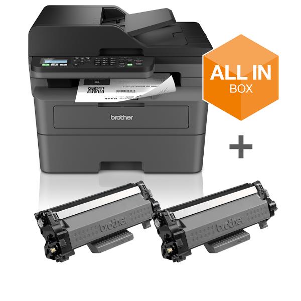 Brother - Multifunzione - Laser monocromatica - MFCL2827DWXL