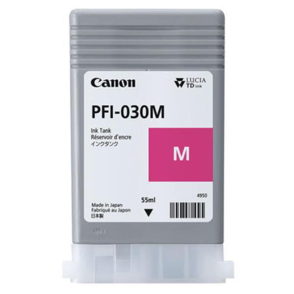 Canon PFI-030M - 55 ml - magenta - originale - serbatoio inchiostro - per imagePROGRAF TA-20, TA-20 MFP L24ei, TA-30, TA-30 MFP L36ei